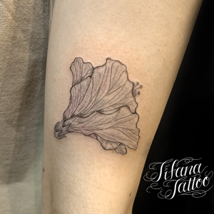 植物のタトゥー