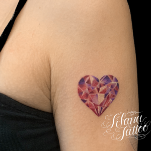 ハートのダイヤモンド・タトゥー