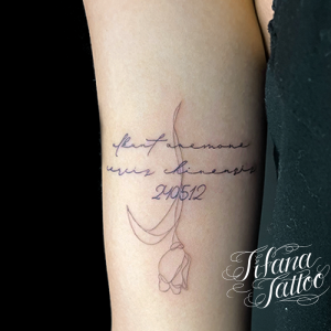 レタリング|チューリップのタトゥー