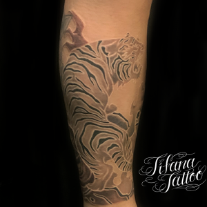 虎のタトゥー