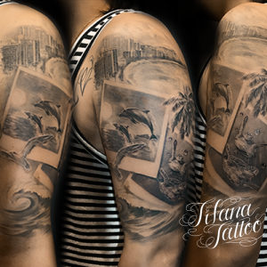 南国のファインライン・タトゥー