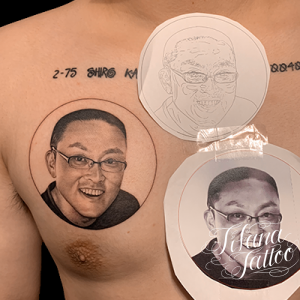 ポートレートタトゥー