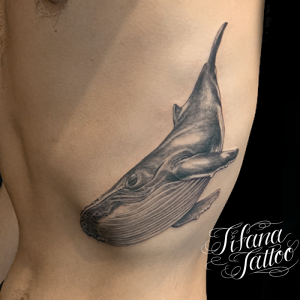 クジラのタトゥー