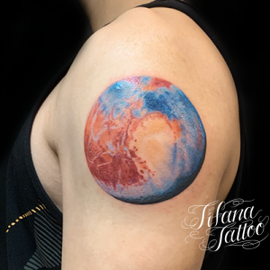 冥王星のタトゥー