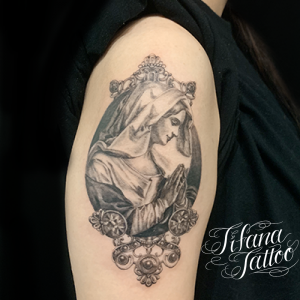 マリア様のファインライン・タトゥー