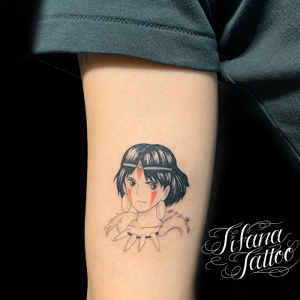 もののけ姫のタトゥー