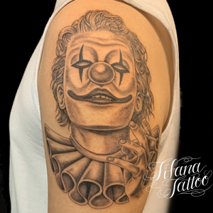 ピエロのタトゥー