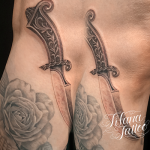 ダガー|短剣のタトゥー