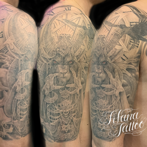 バフォメットのタトゥー