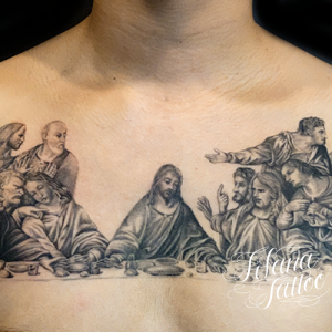 最後の晩餐タトゥー