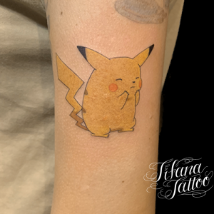 ピカチュウのタトゥー