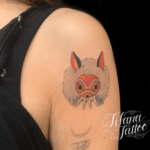 もののけ姫|サンのマスク・タトゥー