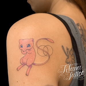 ポケモン|ミューのタトゥー