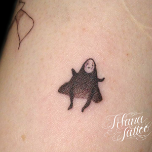 千と千尋の神隠し|カオナシのタトゥー