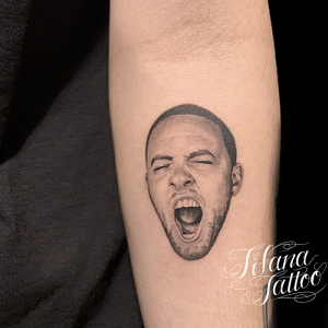 人物のポートレート・タトゥー