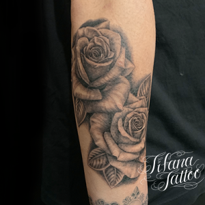 薔薇のタトゥー