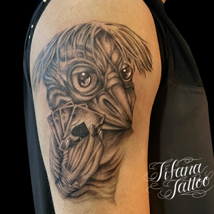 河童|トランプのタトゥー